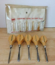 Vintage Tools No. 107c Millers Falls Chisel Wood Carving Set, 4/49