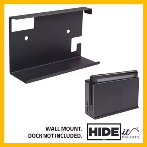 Switch Wall Mount  HIDEit Mount for the Nintendo Switch Game Console –  HIDEit Mounts