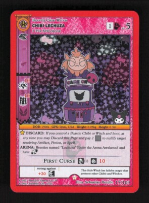 MetaZoo Kuromi's Cryptid Carnival - CHIBI LECHUZA 17/103 - Full