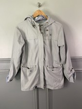 Lighthouse Ladies Bowline Short Waterproof/breathable Jacket Uk10 Grey Cm005