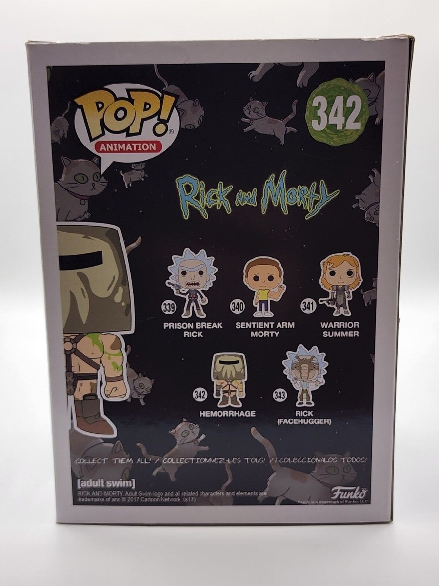 Joel McHale signed Hemorrhage Rick and Morty funko pop
