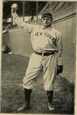 JOE MCGINNITY BASEBALL CARD 2X3 FRIDGE MAGNET NEW YORK GIANTS WINS LEADER HOF