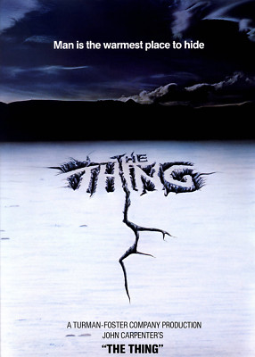 1982 The Thing Movie Poster 11X17 Kurt Russell Alien RJ MacReady Childs  