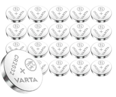 20 x VARTA CR2032 Lithium 3 Volt Knopfzelle Batterie 3v bulk 2032