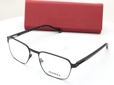 Morel Thales 2 NG05 Rectangle Black Mens Eyeglasses 53mm