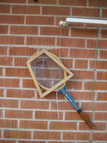 Raquette De Tennis Vintage Rosemary Casals - Spalding Bois Avec Attelle, USA