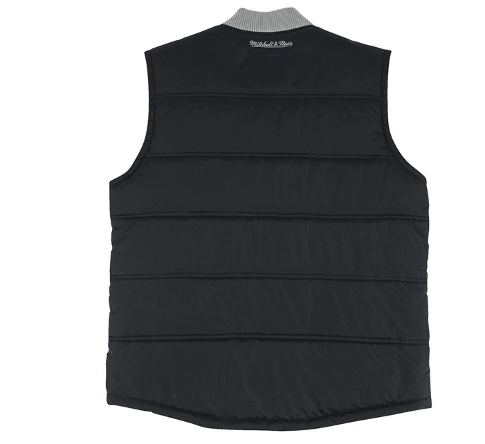 Oakland Raiders NFL Hombres Reloj de Juego Chaleco Retro de Mitchell & Ness - NFL Lic Foto 2 de 3