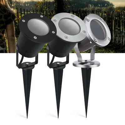 LED Gartenstrahler Erdspießleuchten Außenstrahler Spots Garten Leuchte IP44 230V