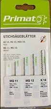 5 St&uuml;ck Stichs&auml;gebl&auml;tter Primat/Wollschl&auml;ger MG11, MG12, K14, NEU