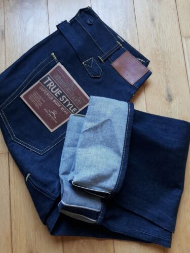 jeans pike brothers denim 1936 pant selvedge  W38 L36 rockabilly martingale - Bild 1 von 12