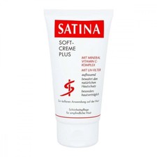 SATINA Soft Creme Plus Tube Hand - Gesichtscreme UV-Filter Hautschutz Vitamin C