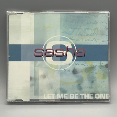 Sasha - Let me be the one (PROMO Maxi CD)