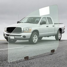 Driver Left Front Side Door Glass Fit 02-08 Dodge Ram 4dr 1500 03-09 2500 3500