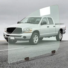 Driver Left Front Side Door Glass Fit 02-08 Dodge Ram 4Dr 1500 03-09 2500 3500