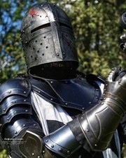 Medieval Black Warrior Knight Full Body Set Armour Cosplay Halloween Suit