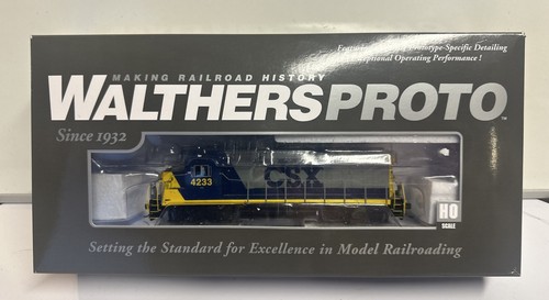 Locomotora Walthers Proto HO RTR CSX EMD GP30 Tsunami Sound/DCC #4233 | Condition: Used