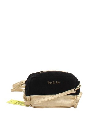Bgo & Me Damen Tasche Gold 100% Sonstige Crossbody