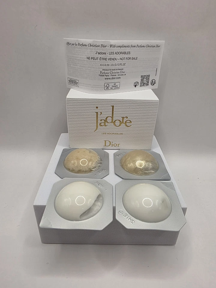 Dior J'adore Les Adorables Perfumed Body Ritual Sample Set BNIB Authentic GWP - Image 4 of 4