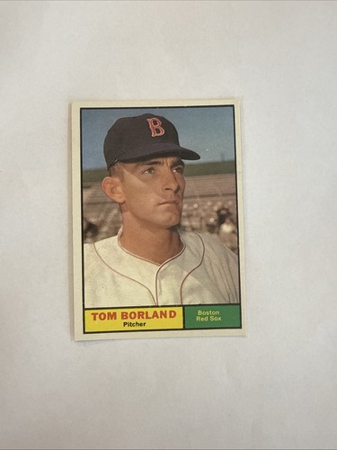 Tom Borland #419 1961 Topps card