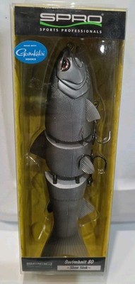 Spro Swimbait 8'' Glidebait Jointed Lure Sink 4.4oz Hardbait Freshwater Saltwater