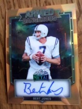 2026 Leaf Metal Bert Jones Autograph #1/1  
