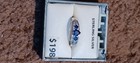 Vintage Sterling Silver925  Genuine Sapphires Diamonds Ring Size 9 — photo 6