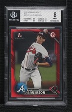 2016 Bowman Draft Draft Picks Red 5/5 Ian Anderson #BD-120 BGS 8 j6a