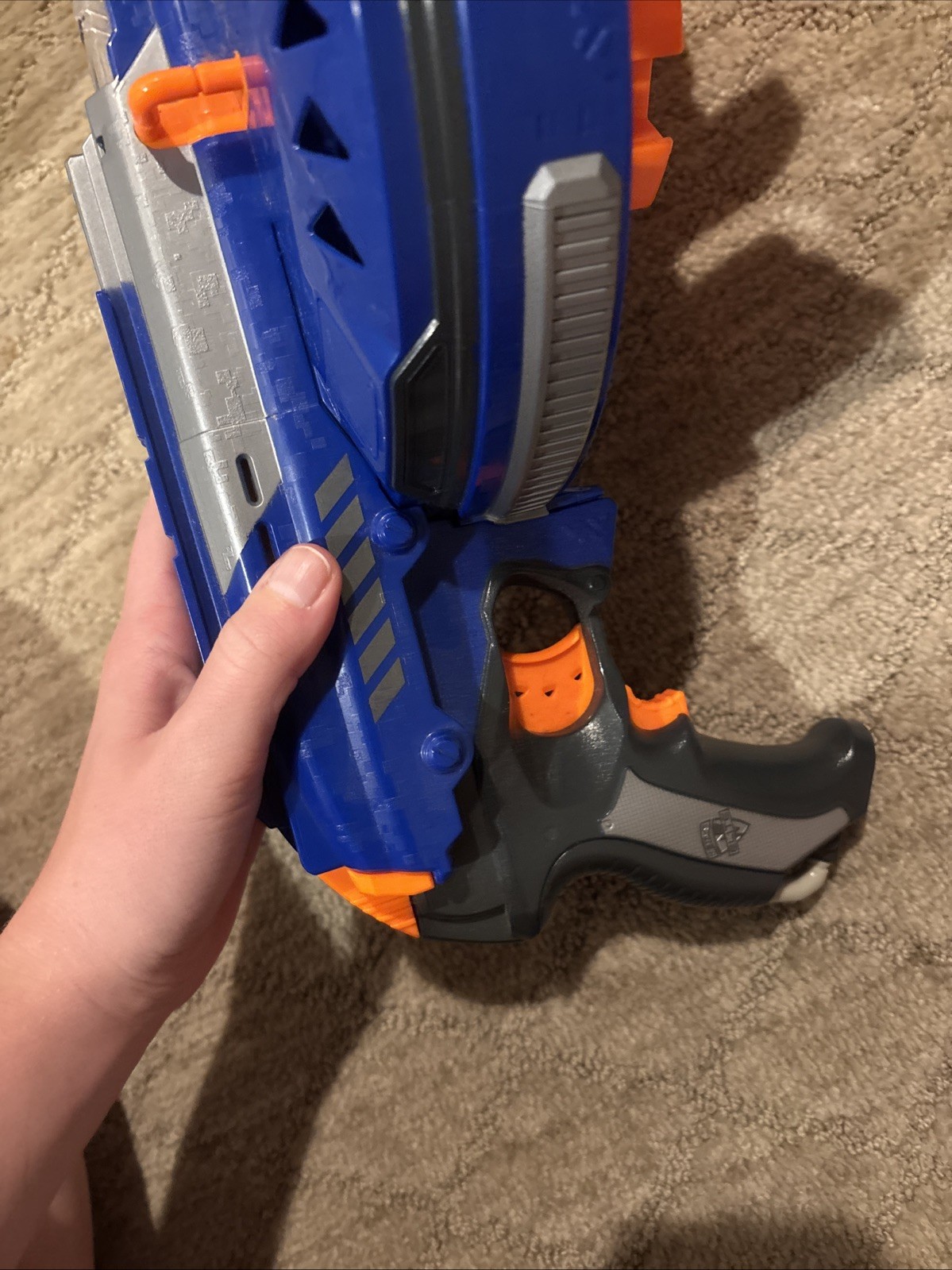 NERF N-Strike Elite Hail-Fire Blaster - 98952 With THREE Magazines