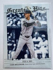 Topps 2026 Series 1 Cody Bellinger #GH-15 Greatest Hits New York Yankees Card