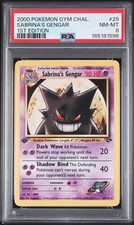 2000 POKEMON GYM CHALLENGE 1ST EDITION #29 SABRINA'S GENGAR PSA 8 Pokemon PSA 8 on eBay