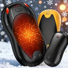 Pocket Xmas Gifts 2 Pack 10000mAh 3 Type Electric Rechargeable Hand Warmers