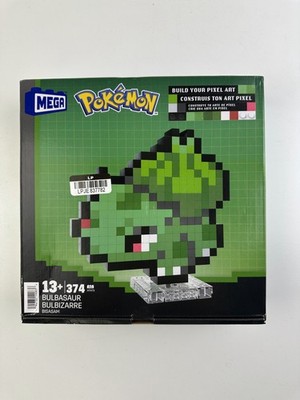 MEGA Pokemon Bulbasaur Pixel Art Building Toy Set Kids Age 13+ Pokémon