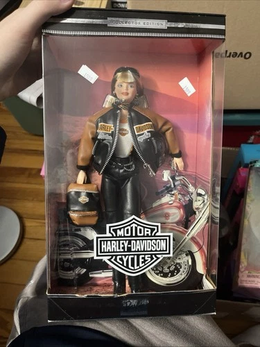 Vintage Barbie Harley-Davidson Motorcycles Doll 1999 Collector Edition NIB