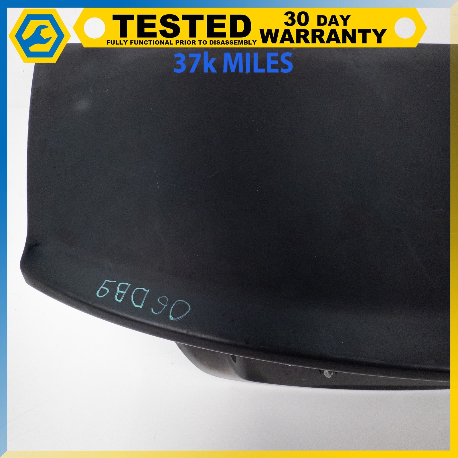 05-12 ASTON MARTIN DB9 VOLANTE TRUNK LID PANEL ASSEMBLY BLACK OEM