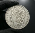 1882‑S Historic American Silver Coin,Circulated Morgan Dollar