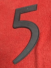 Pick Your Number - Black Textured House Numbers 4-1/4" Tall, Mailbox, Apartment