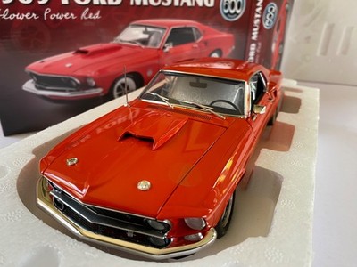 ACME 1/18 1969 Ford Mustang 600 Flower Power rot LTD A1801890 NEU GMP 549
