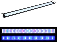 LED Aquarium Light, Full Spectrum Fish Tank Led Light with Aluminum Alloy Shell
