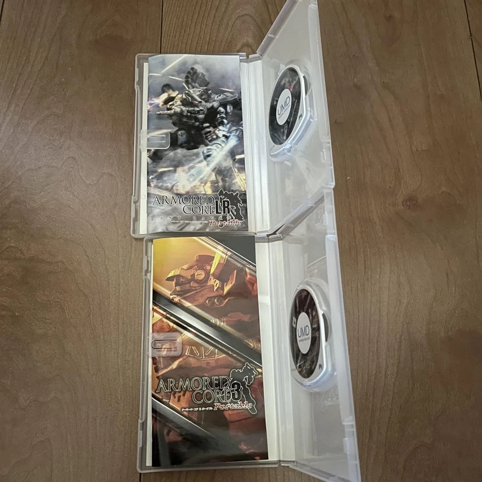 Armored Core Portable Silent Line Last Raven PSP 3 Exclusive Set Game - Image 3 of 4