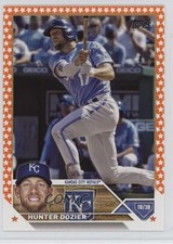 2023 Topps Complete Set Fanatics Exclusive Orange Star /99 Hunter Dozier 0c4