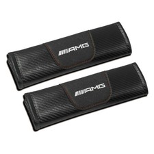 2pcs Car Seat Belt Cover Shoulder Cushion Pad Interior Accessories For Benz Amg 2pcs Car Seat Belt Cover Shoulder Cushion Pad Interior Accessories For Benz Amg