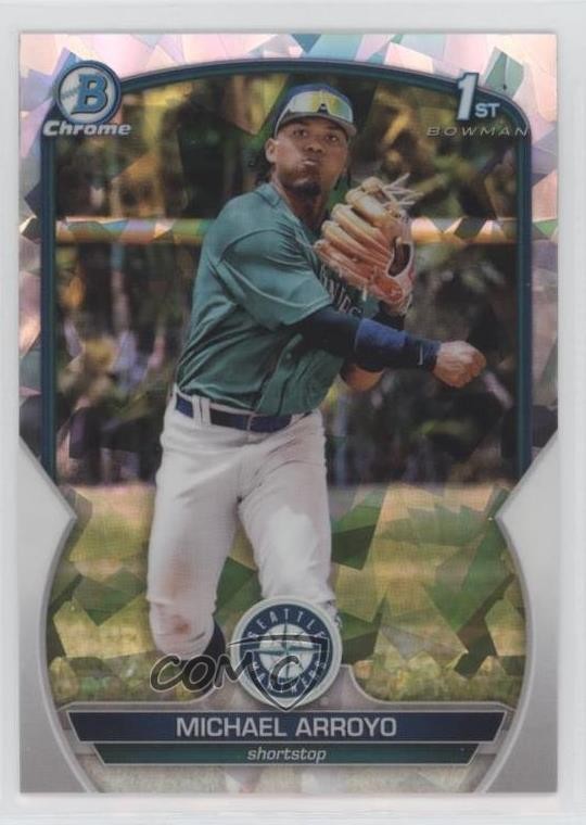 2023 Bowman Chrome Prospects Atomic Refractor Michael Arroyo #BCP-63 0jf6