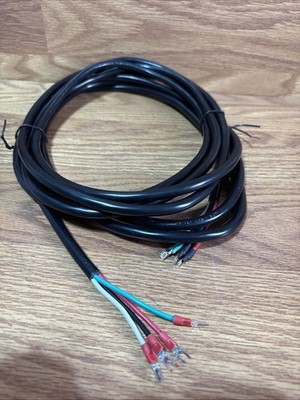 16 AWG SOOW Portable Cord, 4 Conductor 300V Power Cable, EPDM Wires with CPE ...