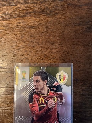 2014 Panini Prizm World Cup - Eden Hazard #21 Silver Prizm Belgium