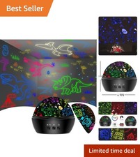 Enchanting Dinosaur Night Light Projector for Kids 2-10, 360  Rotation