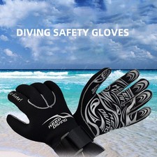 3MM Neoprene Surf Swim Scuba Snorkeling Diving Gloves with Wrist Lock S XL