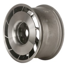 1346 Reconditioned OEM wheel 16 X 8 Black w/Machined and Painted Center Hub