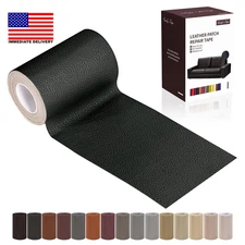 Leather Repair Patch Tape, Black 3 X 61 Inches Self Adhesive Leather Repair Kit