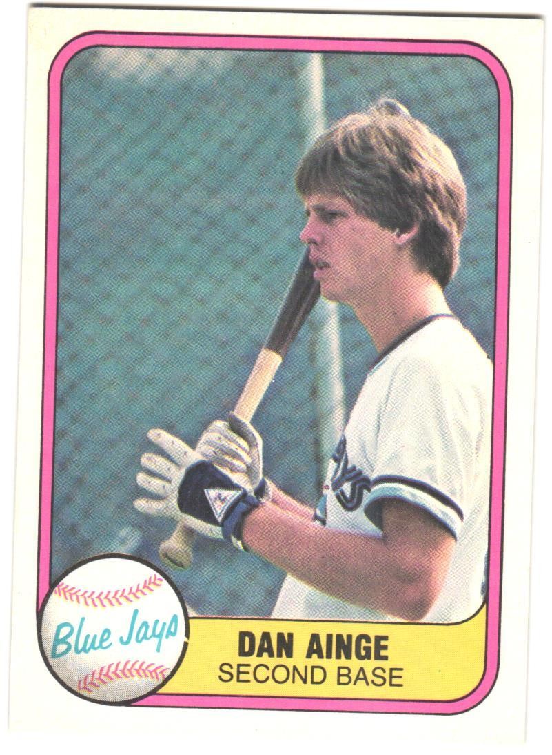 1981 Fleer Dan Ainge #418 RC