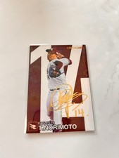 Rakuten Eagles Takahiro Norimoto Autograph Card